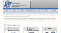 Desktop Screenshot of cowles-tool.com